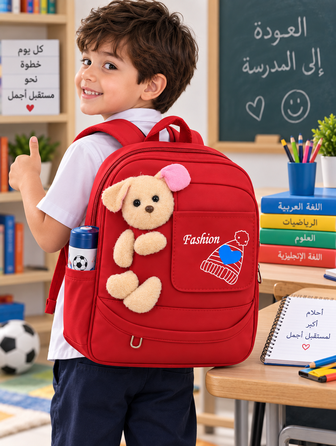 حقيبة مدرسية للأطفال – Fashion 🧸❤️ - الصورة 4