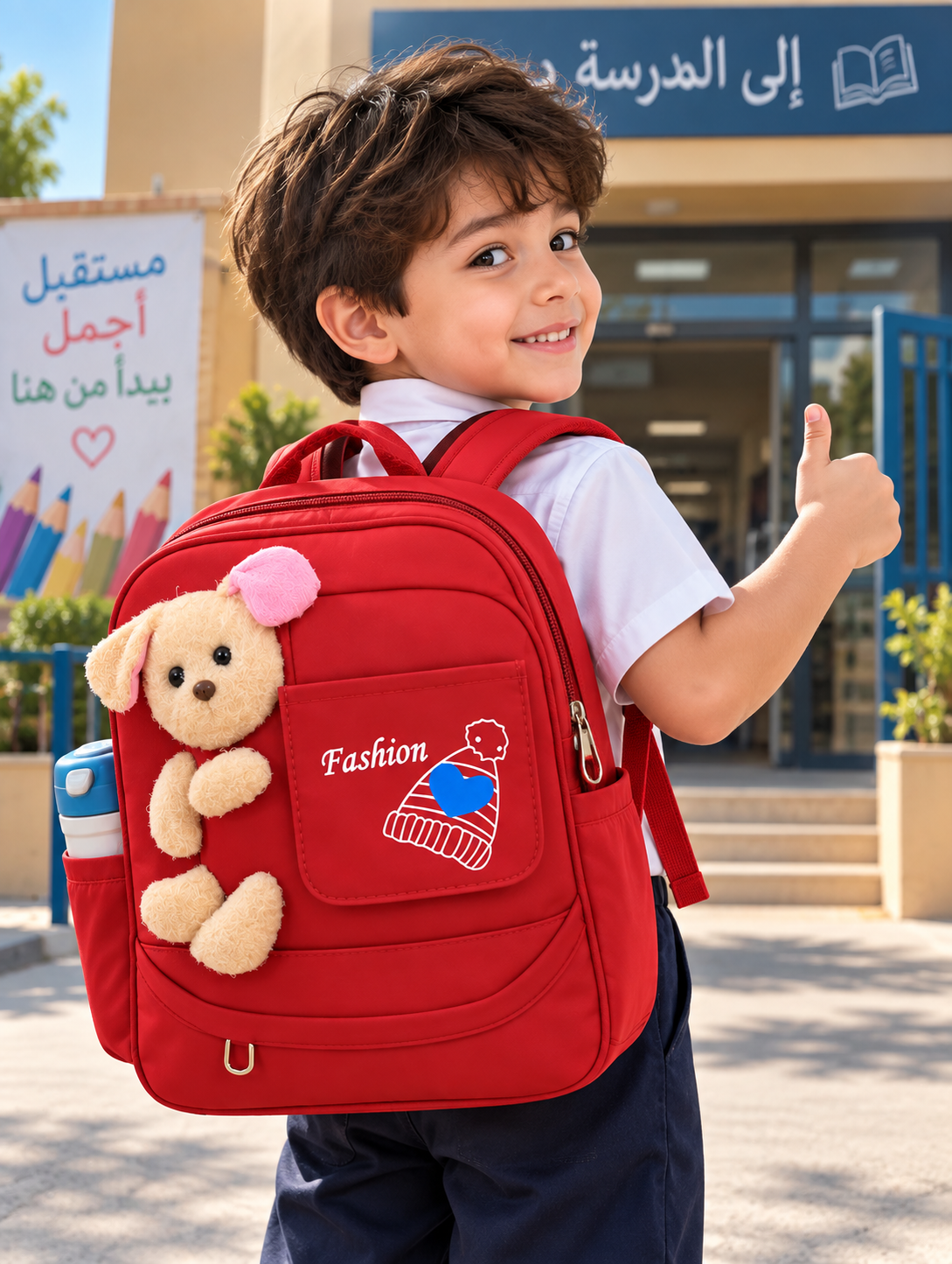 حقيبة مدرسية للأطفال – Fashion 🧸❤️ - الصورة 5