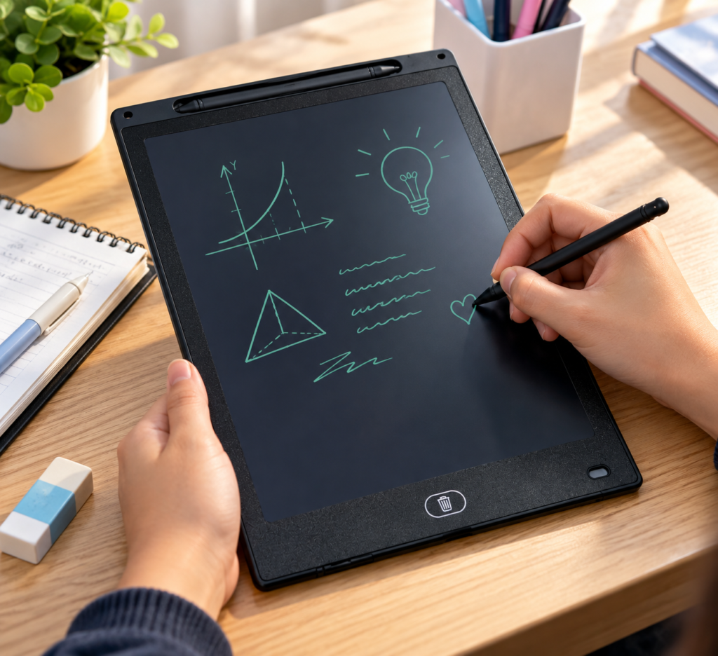 🖊️ لوح كتابة إلكتروني LCD مقاس 12 إنش